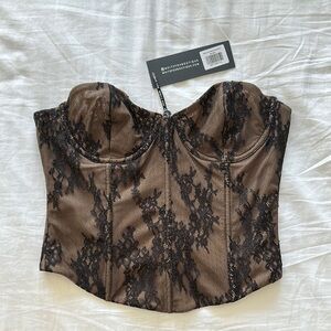 White Fox Feel You Near Bustier (never worn)